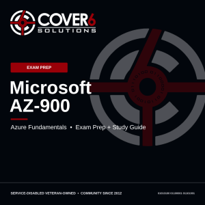 Microsoft AZ-900 (Azure Fundamentals) Exam Prep + Study Guide — Cover6 Academy product image