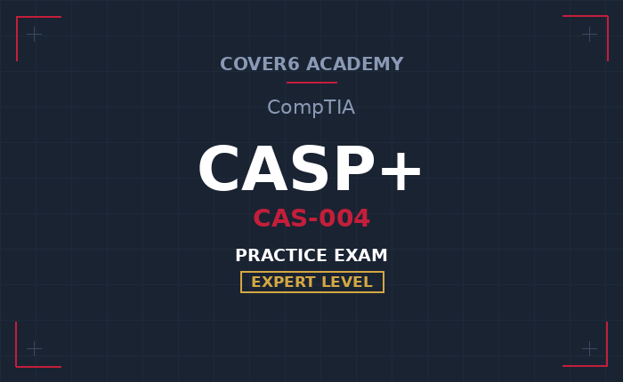 CompTIA CASP+ (CAS-004) Practice Exam