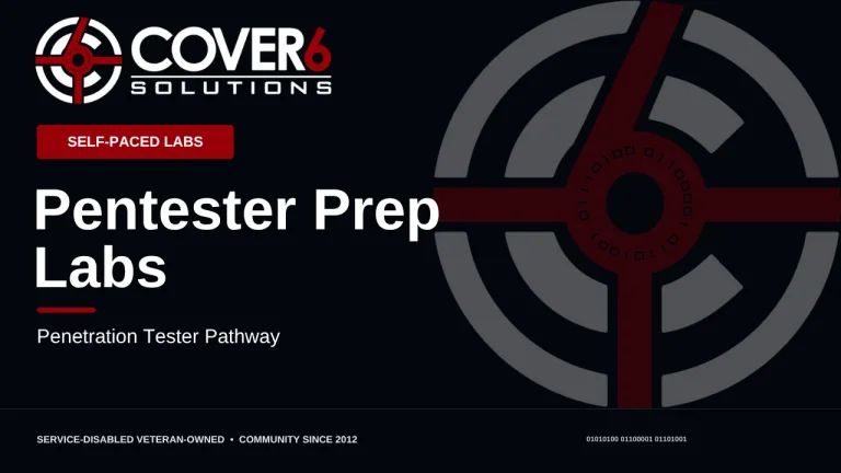 Pentester Prep Labs — Cover6 Academy course image