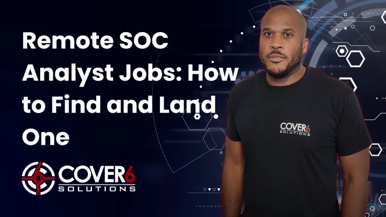 Remote SOC Analyst Jobs: How to Find and Land One in 2026