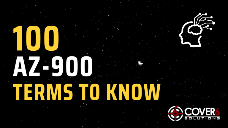 100 AZ-900 Terms to Know