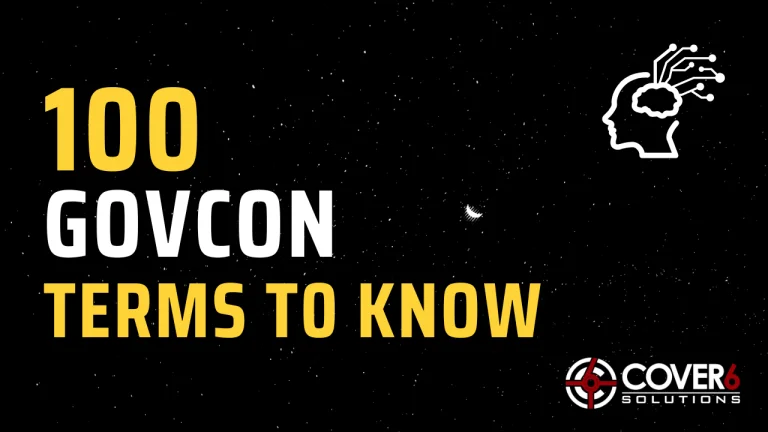 100 GovCon Terms to Know