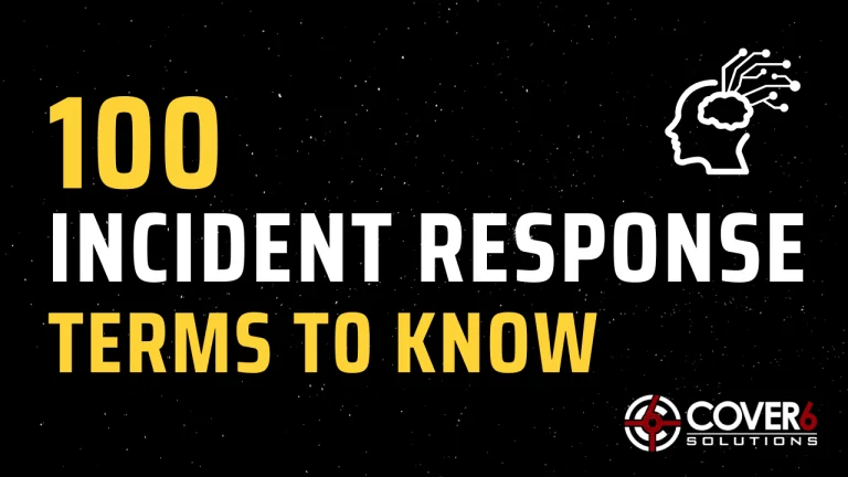 100 Incident Response Terms to Know