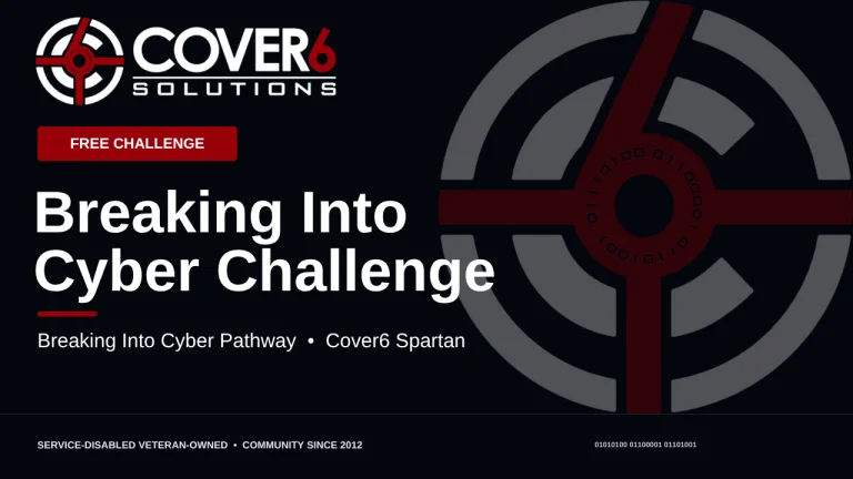 Cover6 Breaking Into Cyber Challenge
