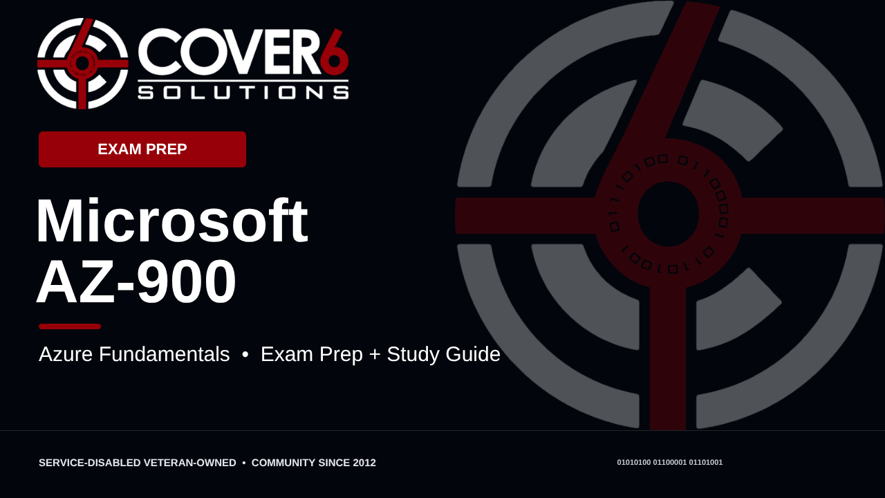 Microsoft AZ-900 (Azure Fundamentals) Exam Prep + Study Guide