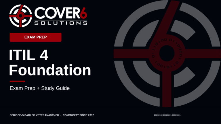 ITIL 4 Foundation Exam Prep + Study Guide