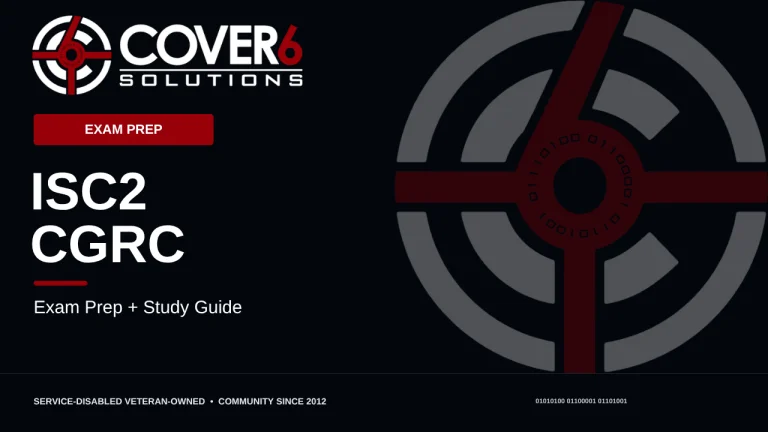 ISC2 CGRC Exam Prep + Study Guide