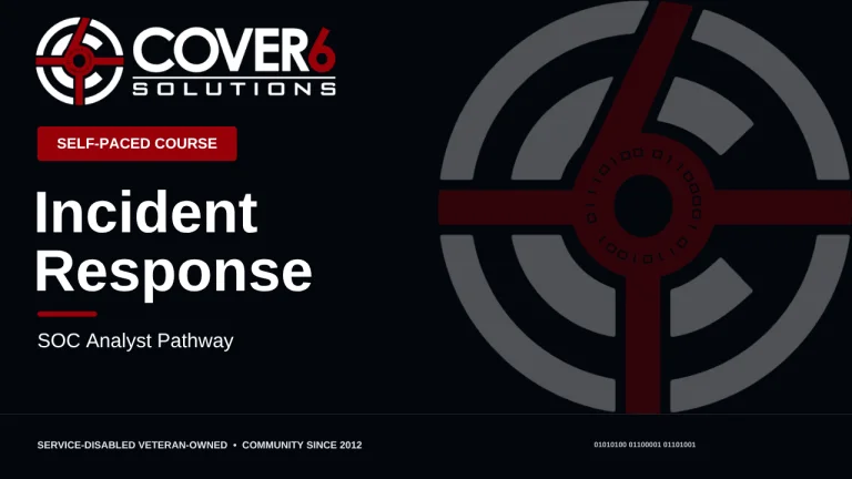 Incident Response: Lead the Investigation From Alert to Recovery
