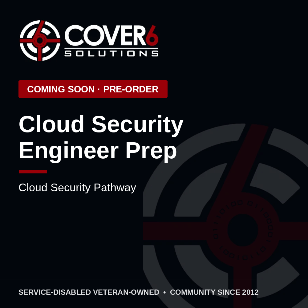 Cloud Security Engineer Prep