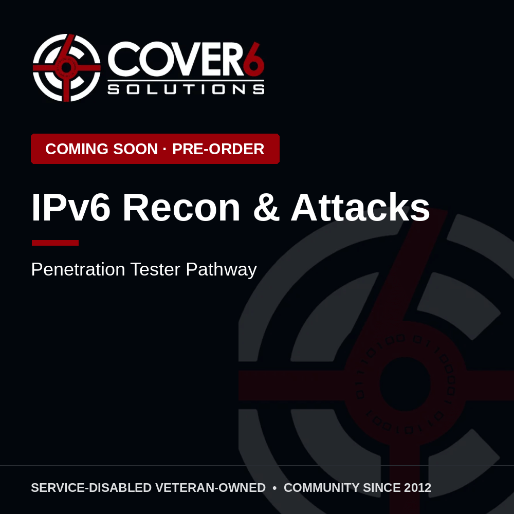 IPv6 Recon & Attacks