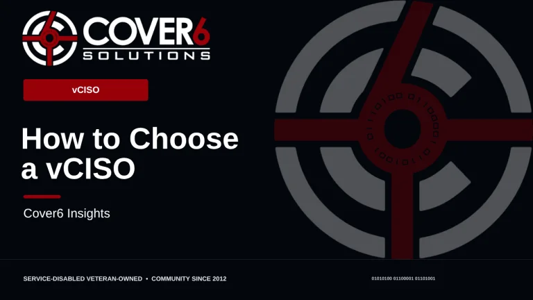 How to Choose a vCISO — 10 Questions to Ask Before You Sign