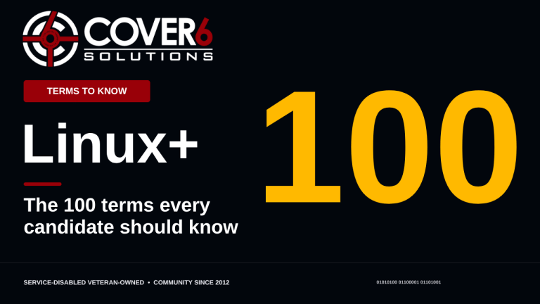 100 Linux+ Terms to Know