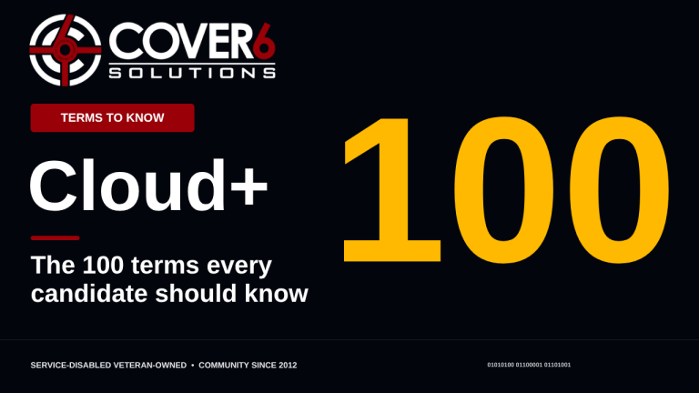 100 Cloud+ Terms to Know