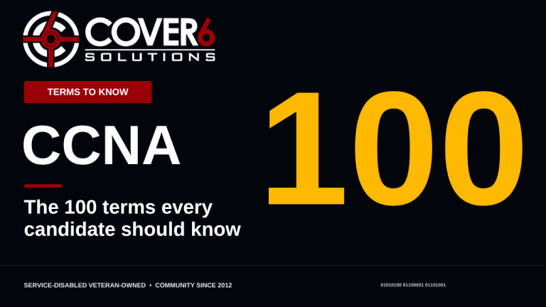 100 CCNA Terms to Know