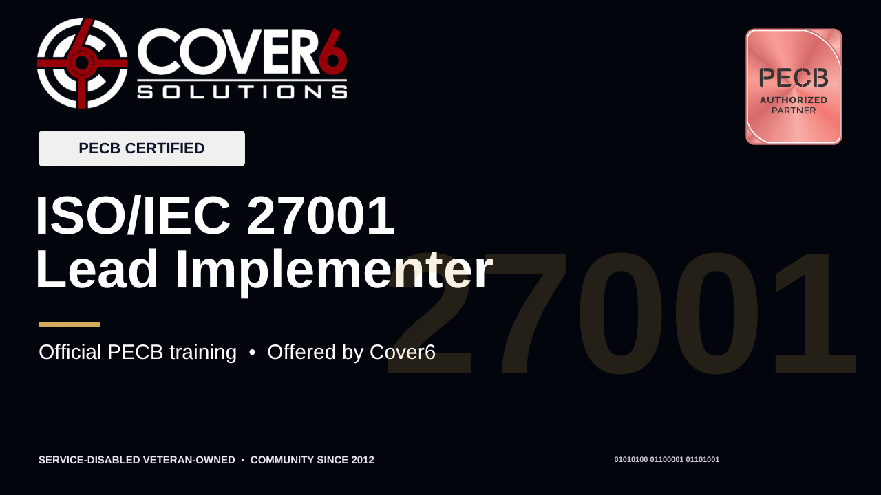 PECB ISO 27001 Lead Implementer — Exam Prep