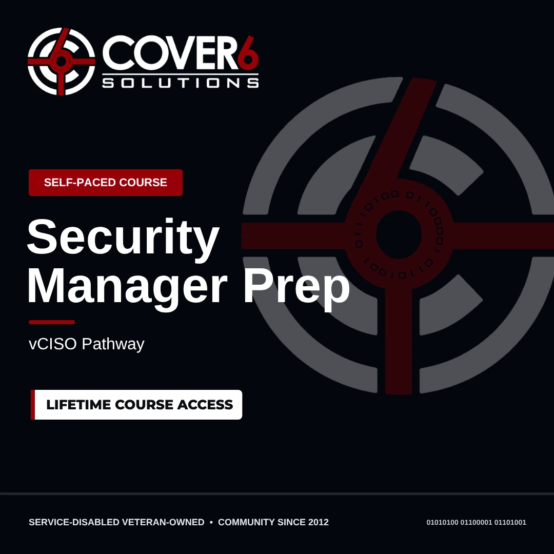 Security Manager Prep course image. Lifetime course access.
